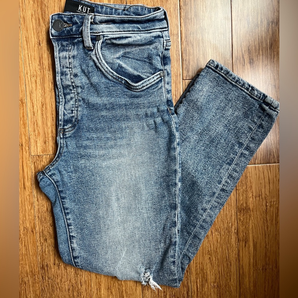 Kut from the Kloth Jeans High Rise ankle Denim  Sz 6